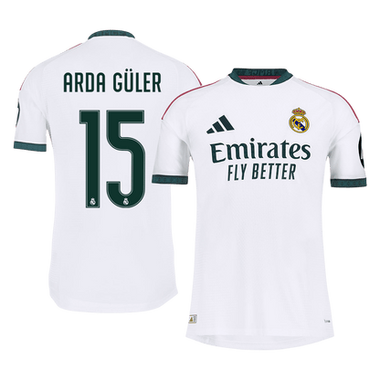 Real Madrid Home Soccer Jersey 2026/27 – ARDA GÜLER #15 (Player Version)