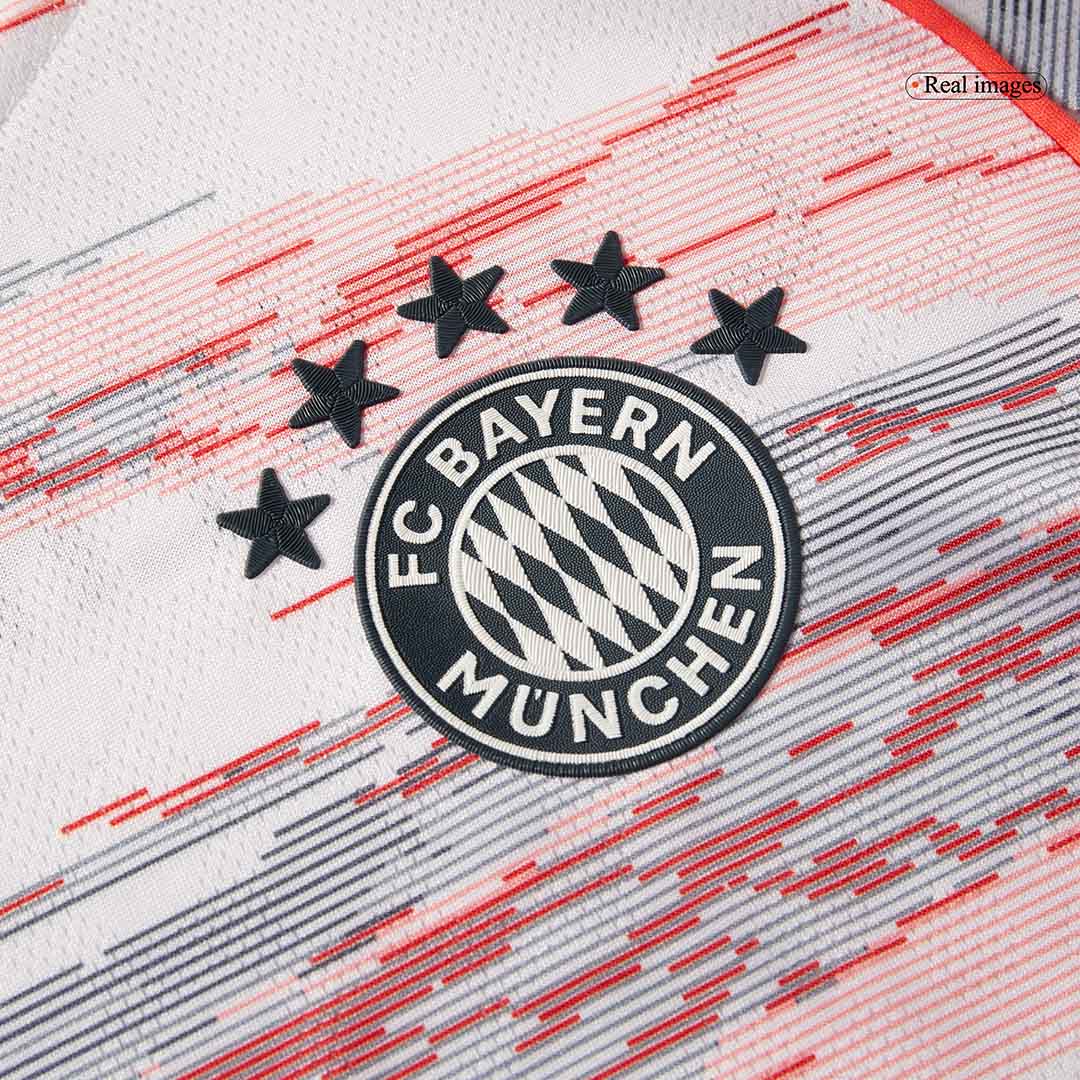 MÜLLER #25 Bayern Munich Mens Away Soccer Jersey 2025/26 White - Player Version