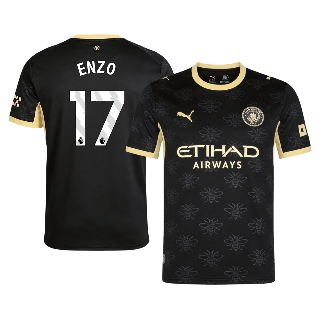 Manchester City Away Soccer Jersey 2026/27 – ENZO #17