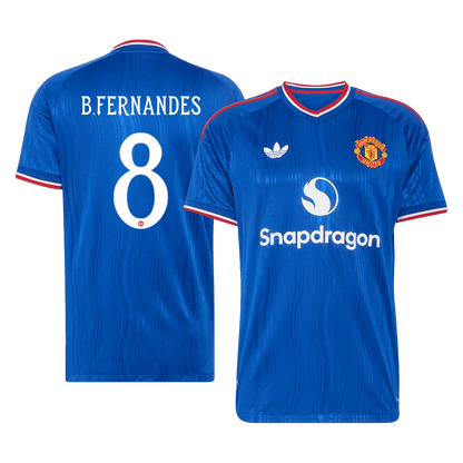 Manchester United Away Soccer Jersey 2026/27 – B. FERNANDES #8 – UCL (Player Version)