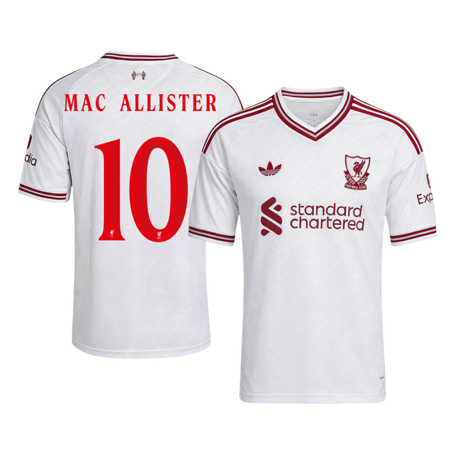 Liverpool Away Soccer Jersey 2026/27 – MAC ALLISTER #10 – UCL