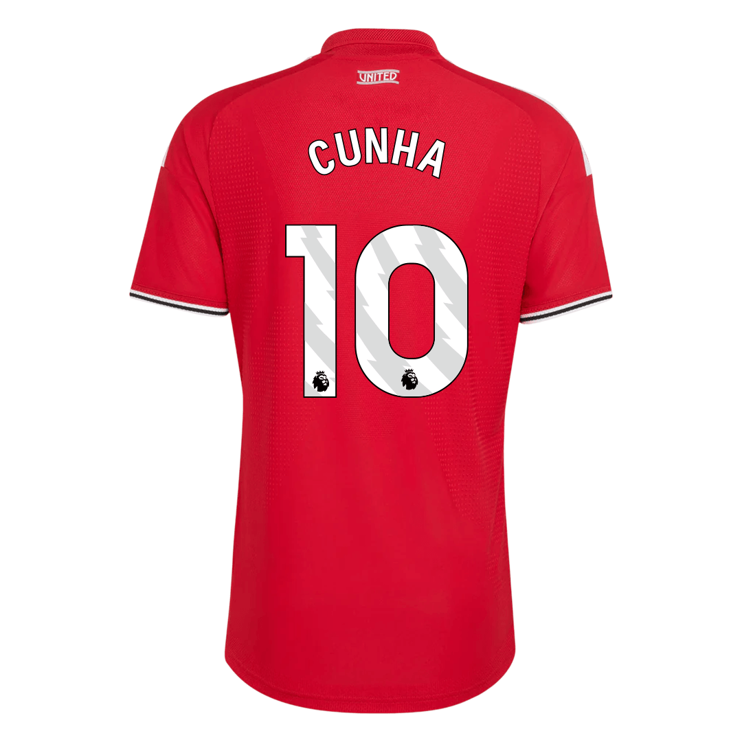 Manchester United Home Soccer Jersey 2026/27 – CUNHA #10 (Player Version)