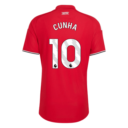Manchester United Home Soccer Jersey 2026/27 – CUNHA #10 (Player Version)