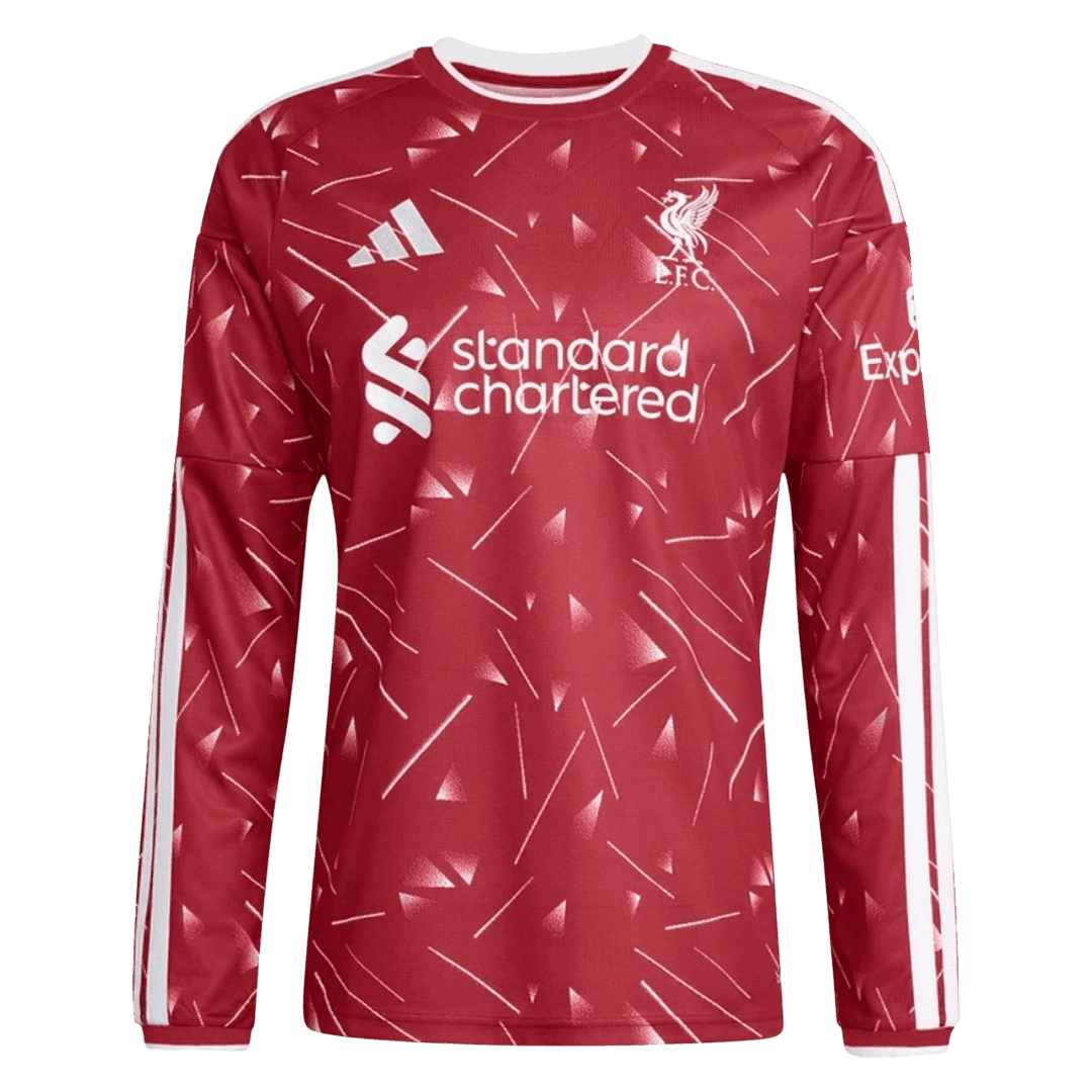 Liverpool Home Long Sleeve Soccer Jersey 2026/27