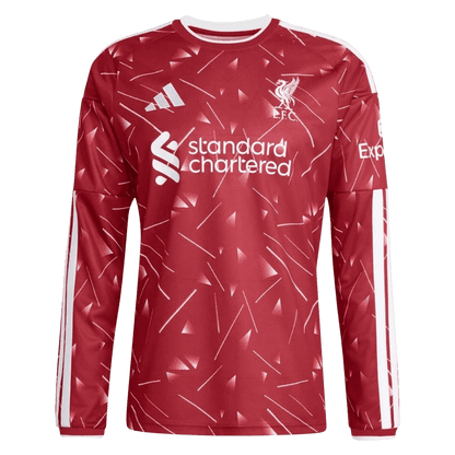 Liverpool Home Long Sleeve Soccer Jersey 2026/27