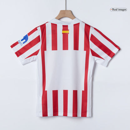 Atletico Madrid Kids Home Soccer Kit 2025/26 Red&White