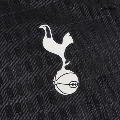 Tottenham Hotspur Mens Away Soccer Jersey 2025/26 Black - Player Version