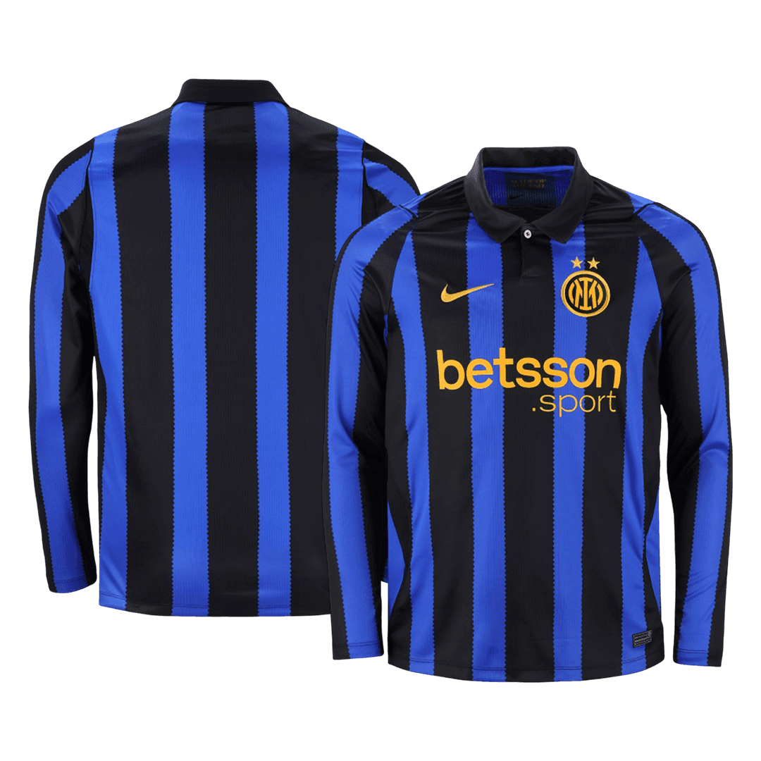 Inter Milan Home Long Sleeve Soccer Jersey 2026/27