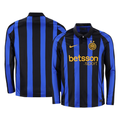 Inter Milan Home Long Sleeve Soccer Jersey 2026/27