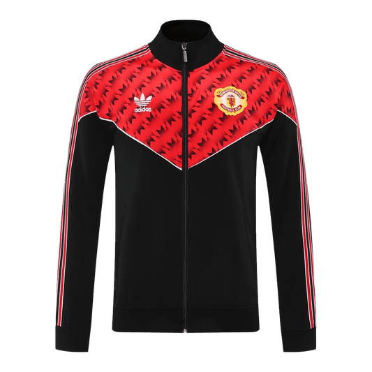 Manchester United Mens Training Jacket 2025/26 Red&Black