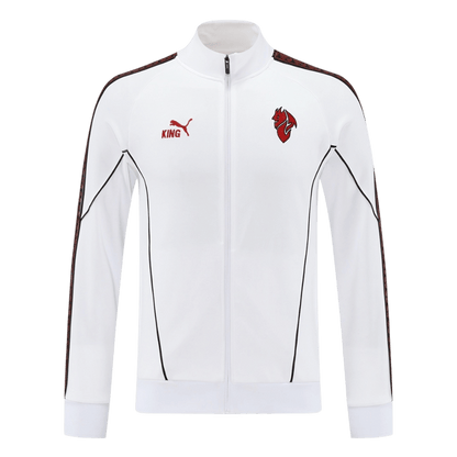 AC Milan Mens Training Tracksuit Kit 2025/26 White
