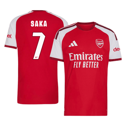 Arsenal Home Soccer Jersey 2026/27 – SAKA #7 – UCL (Player Version)