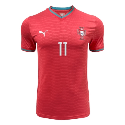 JOÃO FÉLIX #11 Portugal Mens Home Soccer Jersey World Cup 2026 Red - Player Version