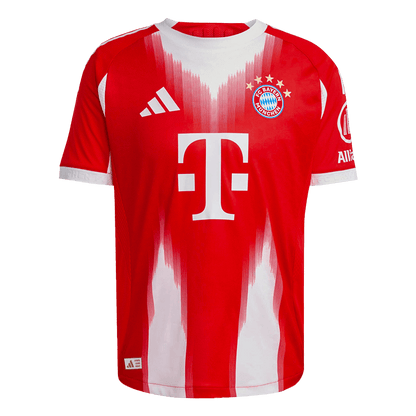 UPAMECANO #2 Bayern Munich Mens Home Soccer Jersey 2025/26 Red - Player Version