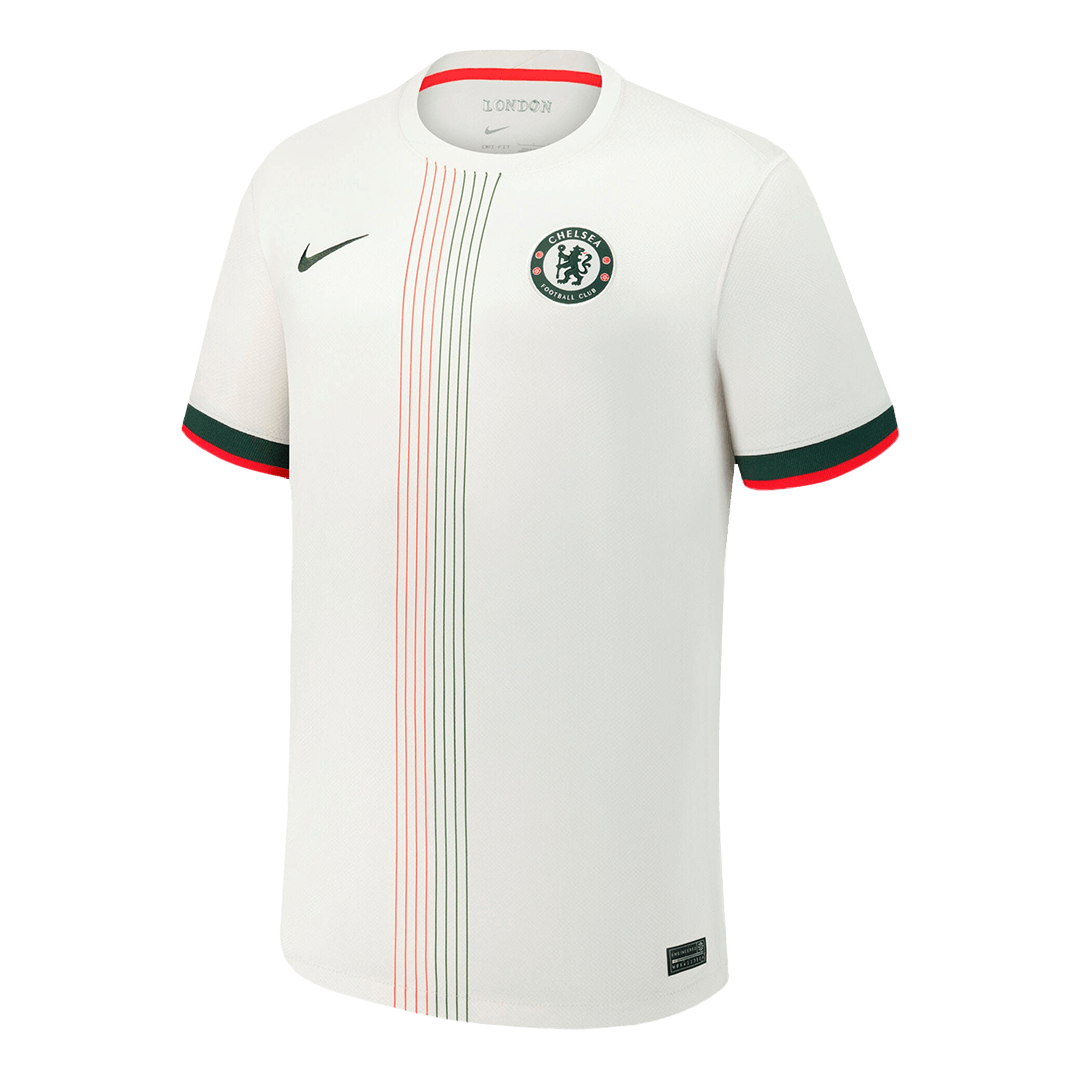 NETO #7 Chelsea Mens Away Soccer Jersey 2025/26 White