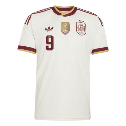 [Champion Edition] Spain Away Soccer Jersey World Cup 2026 – GAVI #9