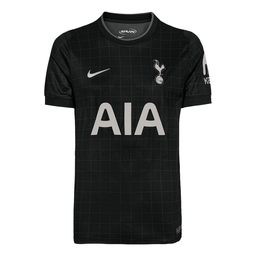 DRAGUSIN #3 Tottenham Hotspur Mens Away Soccer Jersey 2025/26 Black