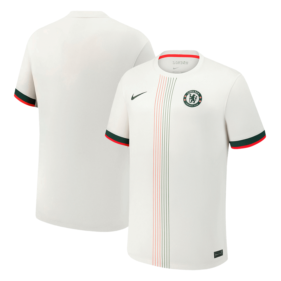 Chelsea Mens Away Soccer Kit 2025/26 White