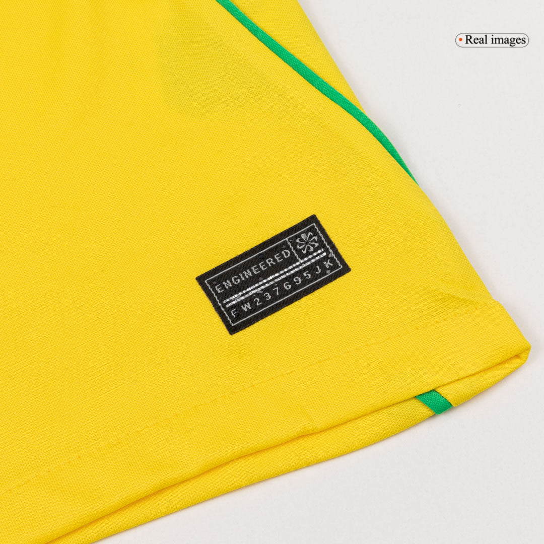 Brazil Mens Home Soccer Kit World Cup 2026 Yellow [PREMIUM]