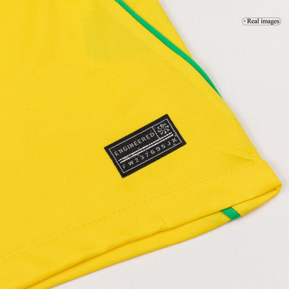 RAPHINHA #11 Brazil Mens Home Soccer Jersey World Cup 2026 Yellow [PREMIUM]