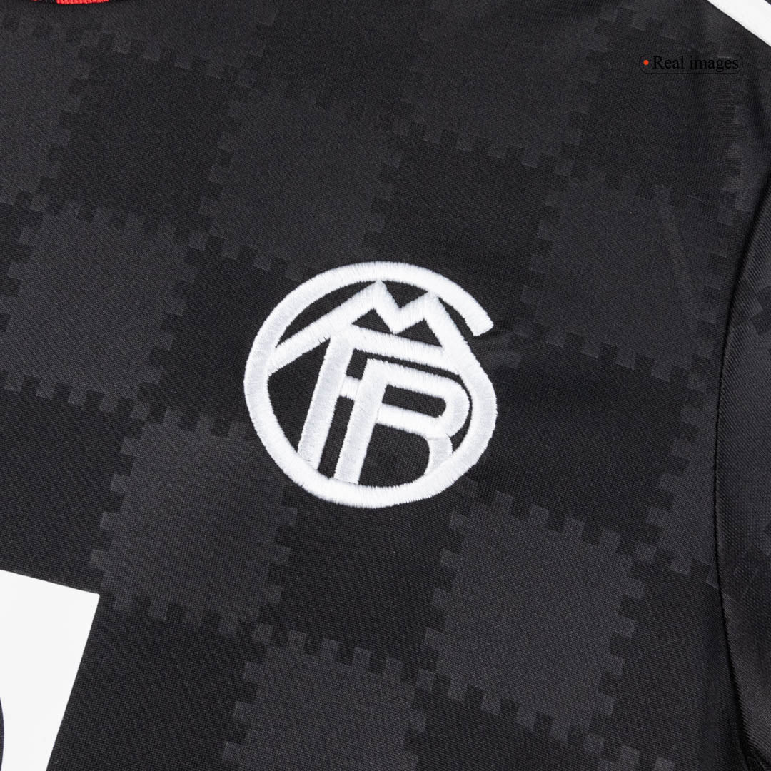 N.JACKSON #11 Bayern Munich Mens Third Away Soccer Jersey 2025/26 Black