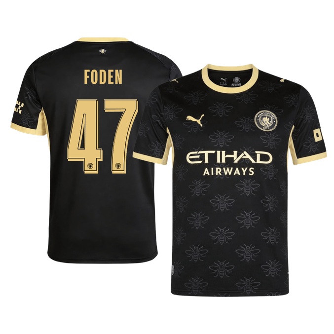 Manchester City Away Soccer Jersey 2026/27 – FODEN #47 – UCL