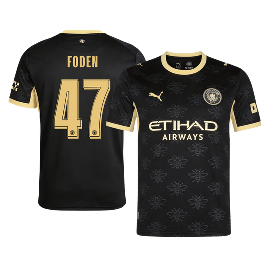 Manchester City Away Soccer Jersey 2026/27 – FODEN #47 – UCL