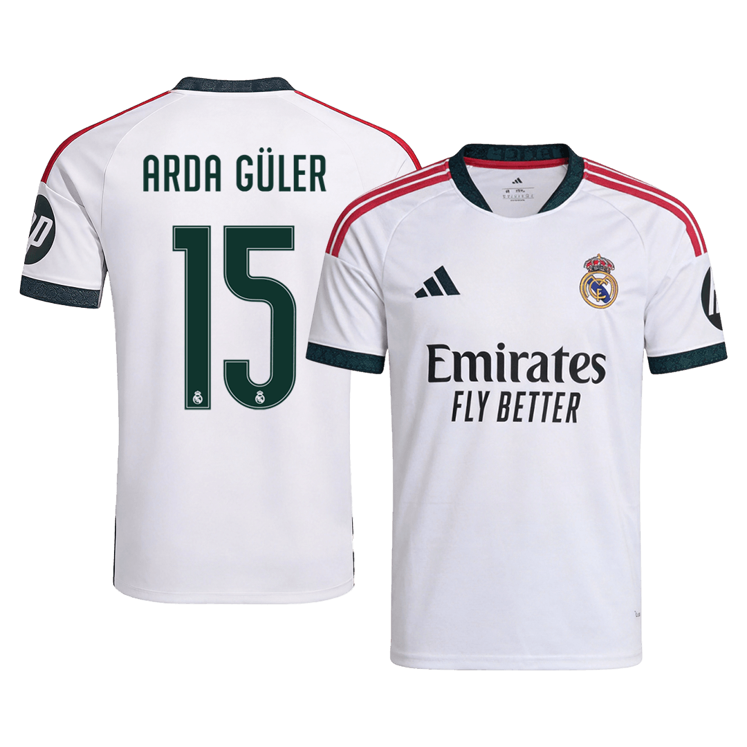 Real Madrid Home Soccer Jersey 2026/27 – ARDA GÜLER #15