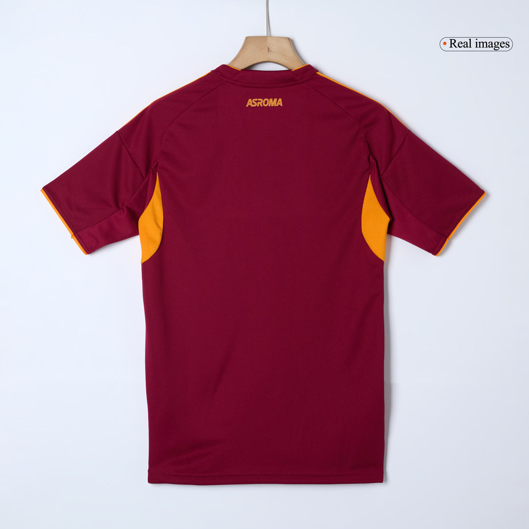 DYBALA #21 Roma Mens Home Soccer Jersey 2025/26 Red