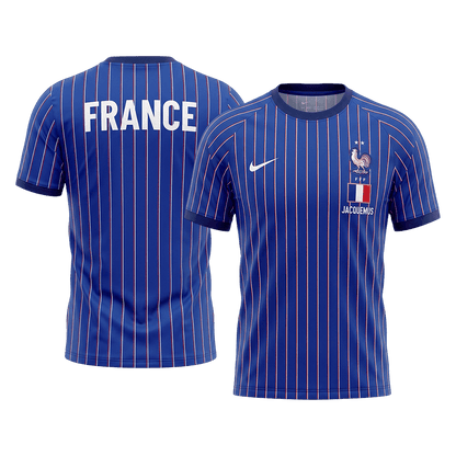 France Mens Pre-Match Soccer Jersey World Cup 2026 Blue