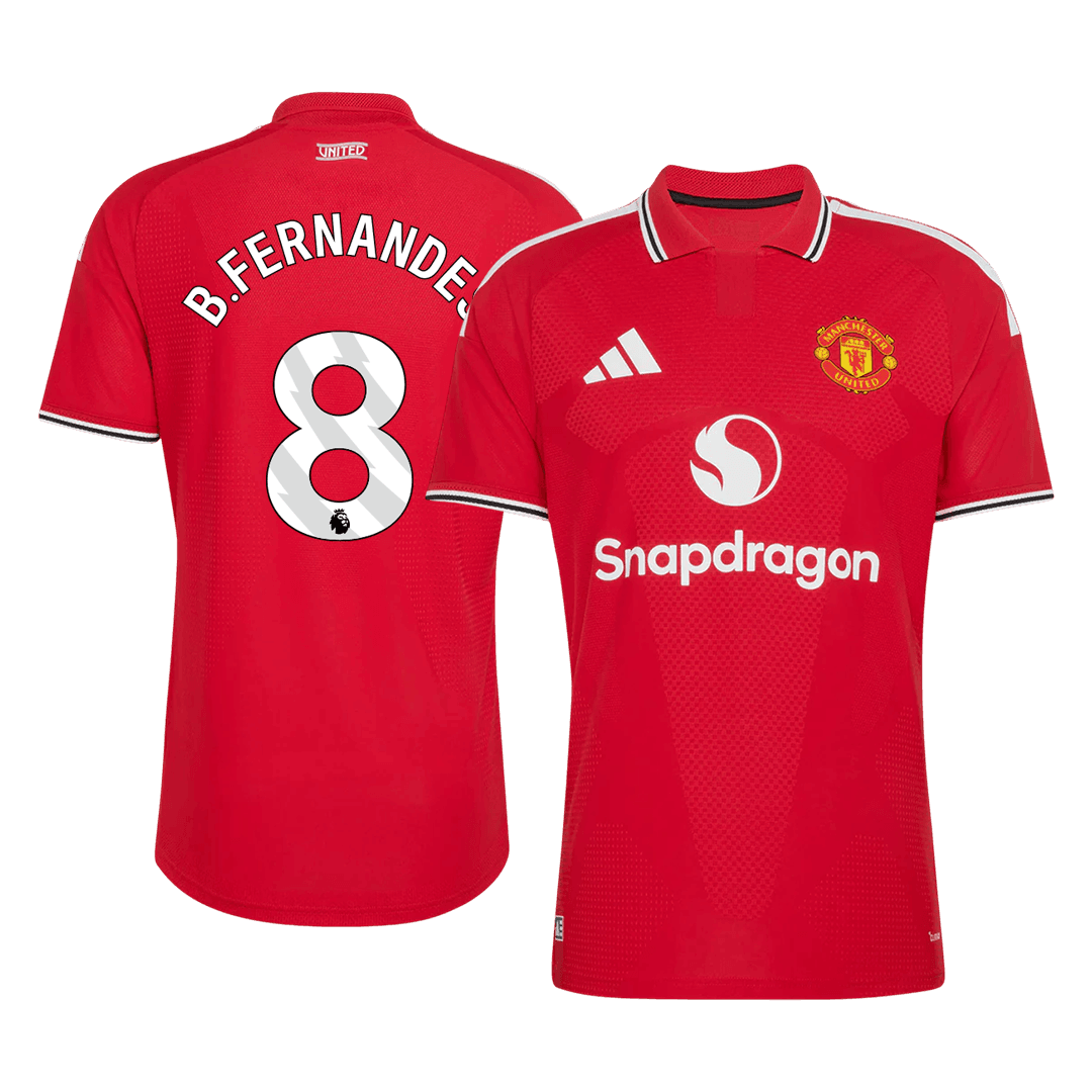 Manchester United Home Soccer Jersey 2026/27 – B. FERNANDES #8 (Player Version)