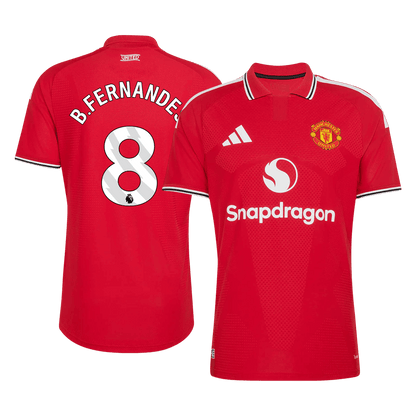 Manchester United Home Soccer Jersey 2026/27 – B. FERNANDES #8 (Player Version)