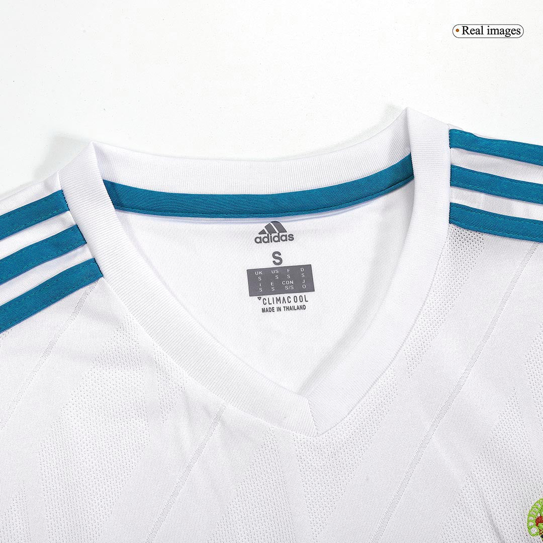 Retro MODRIĆ #10 Real Madrid Mens Home Soccer Jersey 2017/18 White
