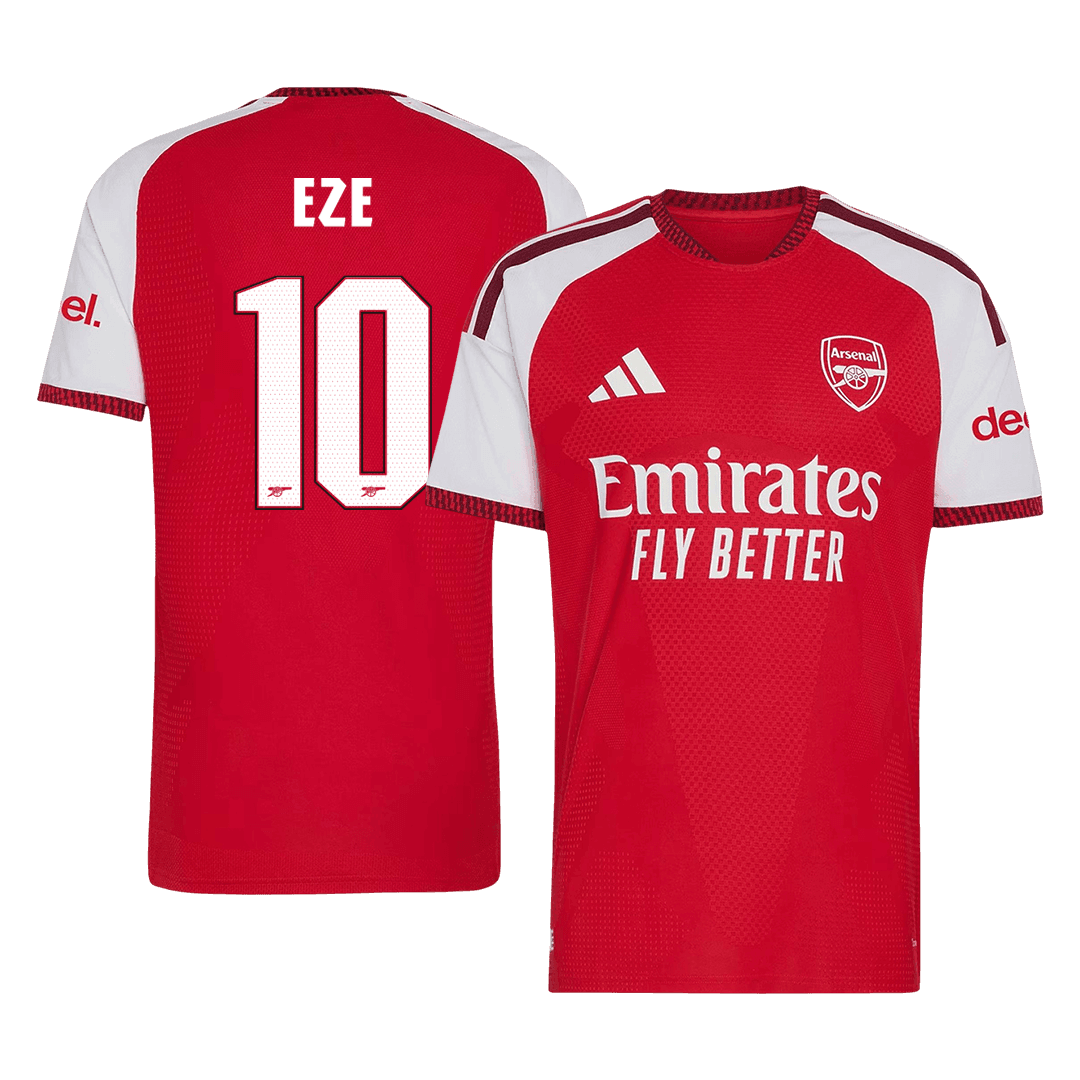 Arsenal Home Soccer Jersey 2026/27 – EZE #10 – UCL (Player Version)