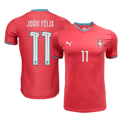 JOÃO FÉLIX #11 Portugal Mens Home Soccer Jersey World Cup 2026 Red - Player Version