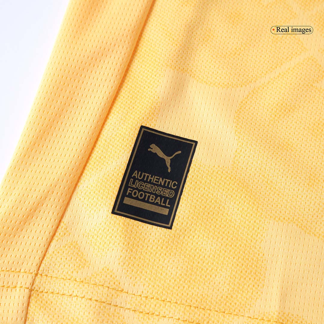 AC Milan Mens Third Away Soccer Jersey 2025/26 Yellow