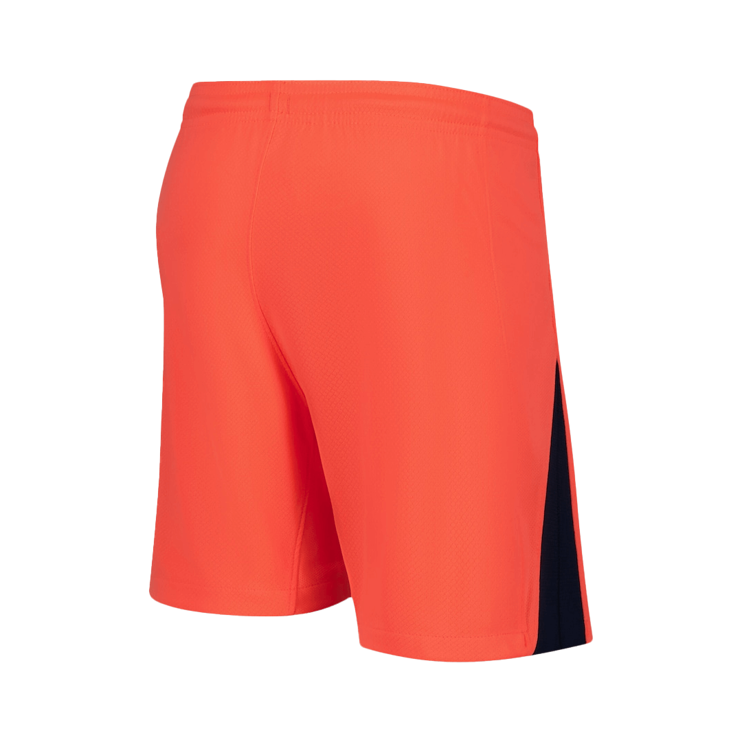 Barcelona Mens Third Away Soccer Kit 2025/26 Orange