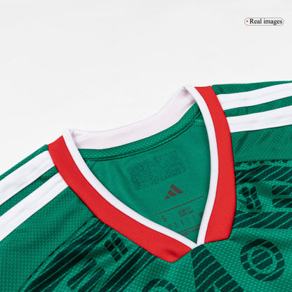 S.GIMENEZ #11 Mexico Mens Home Soccer Jersey World Cup 2026 Green [PREMIUM]