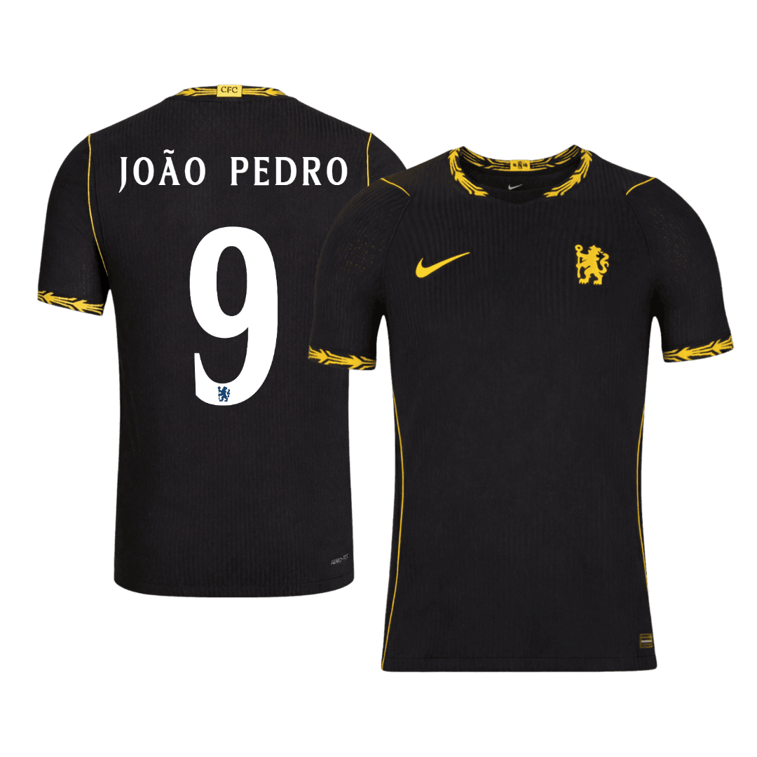 Chelsea Away Soccer Jersey 2026/27 – JOÃO PEDRO #9 – UCL (Player Version)
