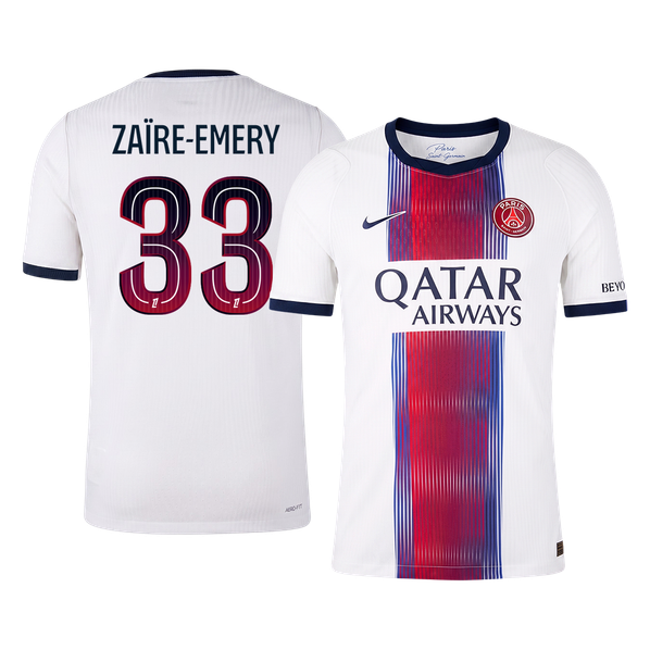 PSG Away Soccer Jersey 2026/27 – ZAÏRE-EMERY #33 (Player Version)