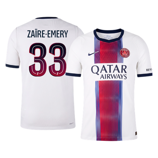 PSG Away Soccer Jersey 2026/27 – ZAÏRE-EMERY #33 (Player Version)