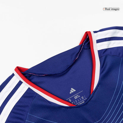 Japan Mens Home Long Sleeve Soccer Jersey World Cup 2026 Navy
