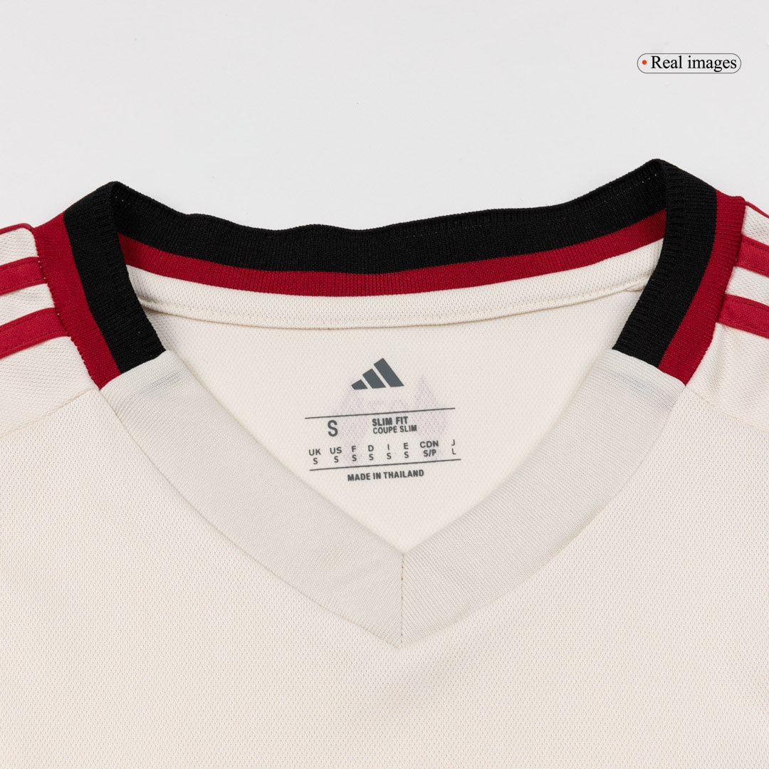 SZOBOSZLAI #8 Liverpool Mens Away Soccer Jersey 2025/26 White