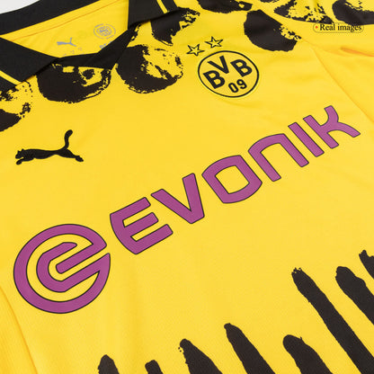 Borussia Dortmund Mens Home Soccer Jersey World Cup KidSuper 2025/26 Yellow