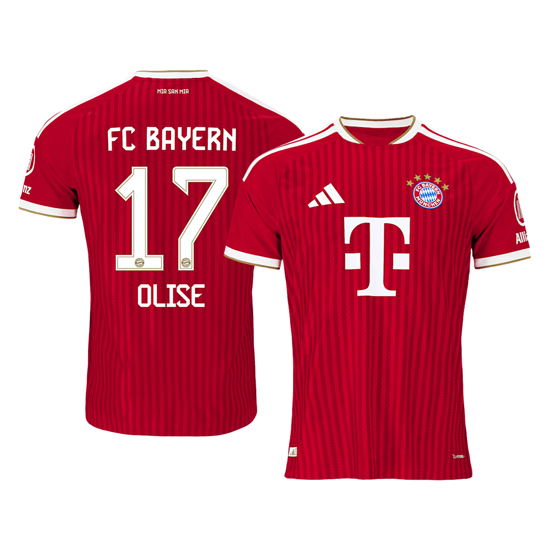 Bayern Munich Home Soccer Jersey 2026/27 – OLISE #17 (Player Version)