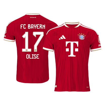 Bayern Munich Home Soccer Jersey 2026/27 – OLISE #17 (Player Version)