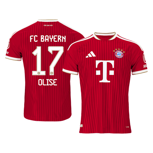 Bayern Munich Home Soccer Jersey 2026/27 – OLISE #17 (Player Version)