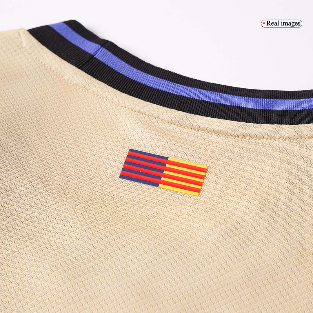 LAMINE YAMAL #10 Barcelona Mens Away Soccer Jersey UCL 2025/26 Yellow