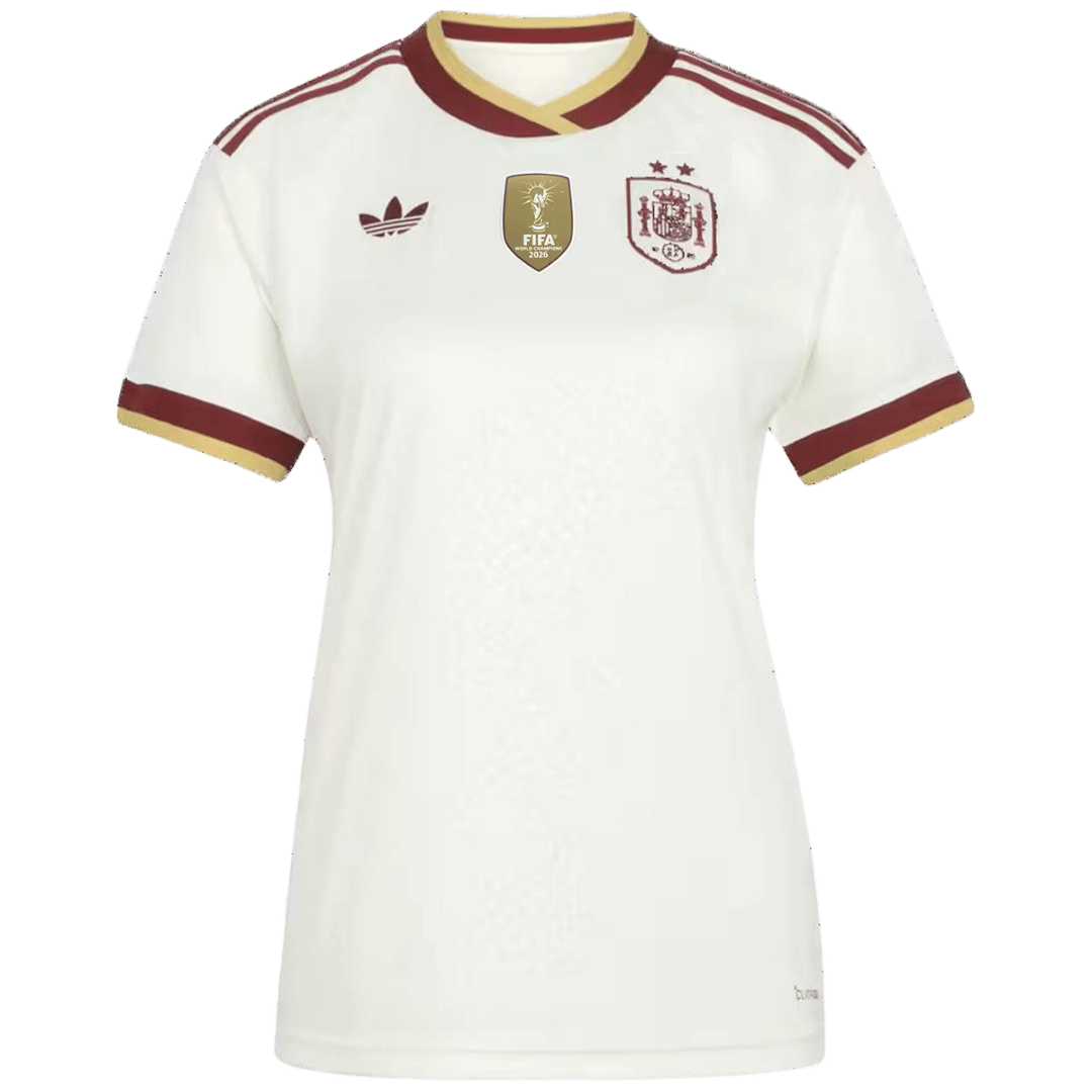 Spain Womens Away Soccer Jersey World Cup 2026