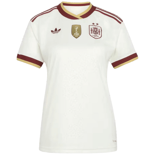 Spain Womens Away Soccer Jersey World Cup 2026
